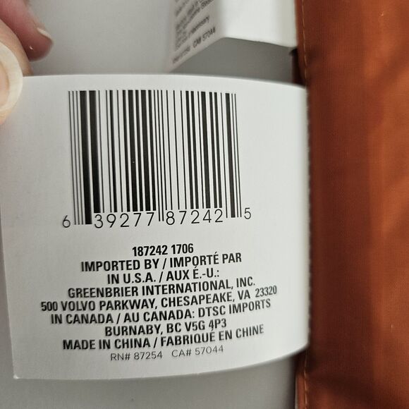 SET OF 4 THIN LINEN FABRIC PLACEMATS 12"x18", Fall Leaves w/orange back New - Picture 5 of 7